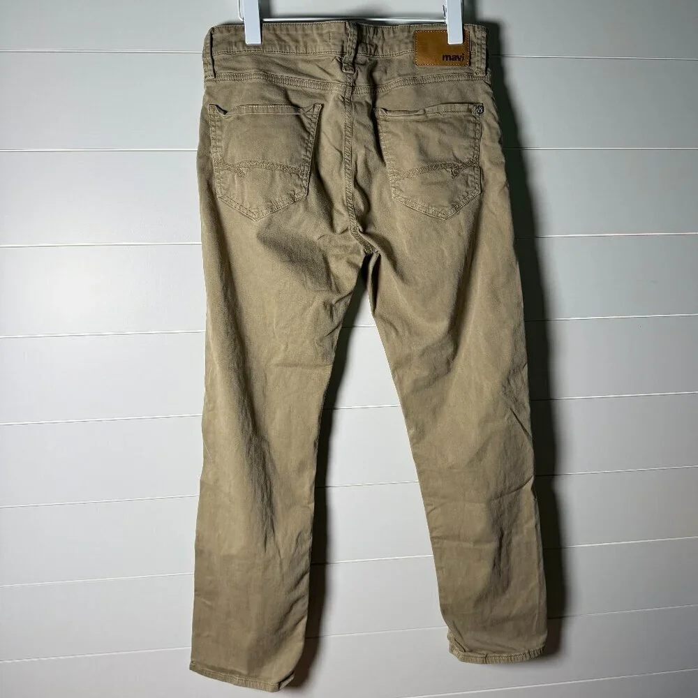 Mavi Jeans Khaki Pants Zach Straight Leg